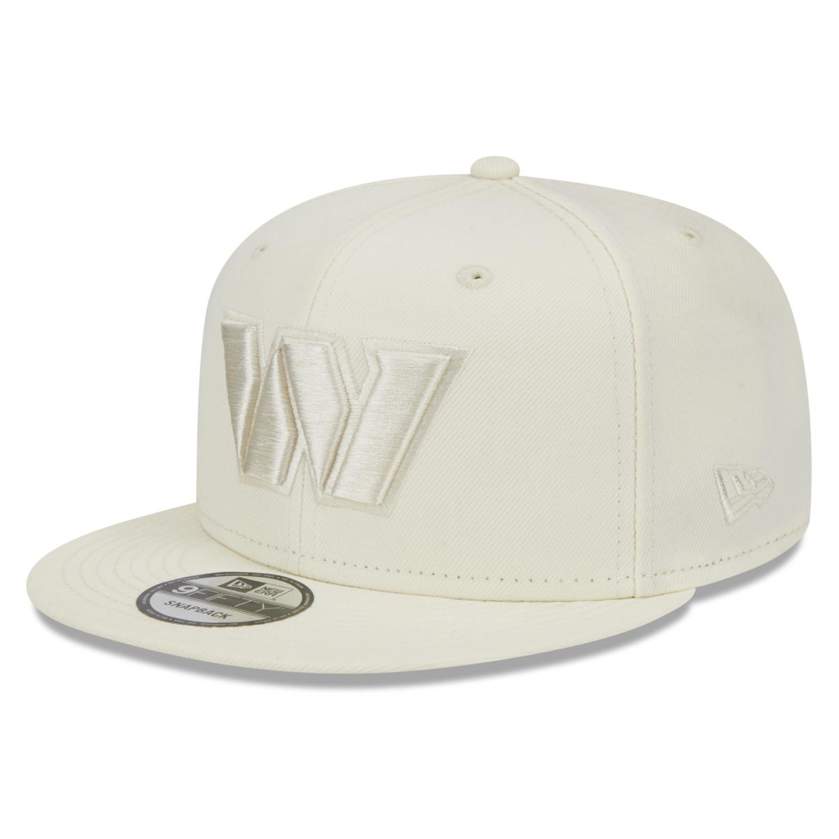 Men's New Era Cream Washington Commanders Color Pack 9FIFTY Snapback Hat