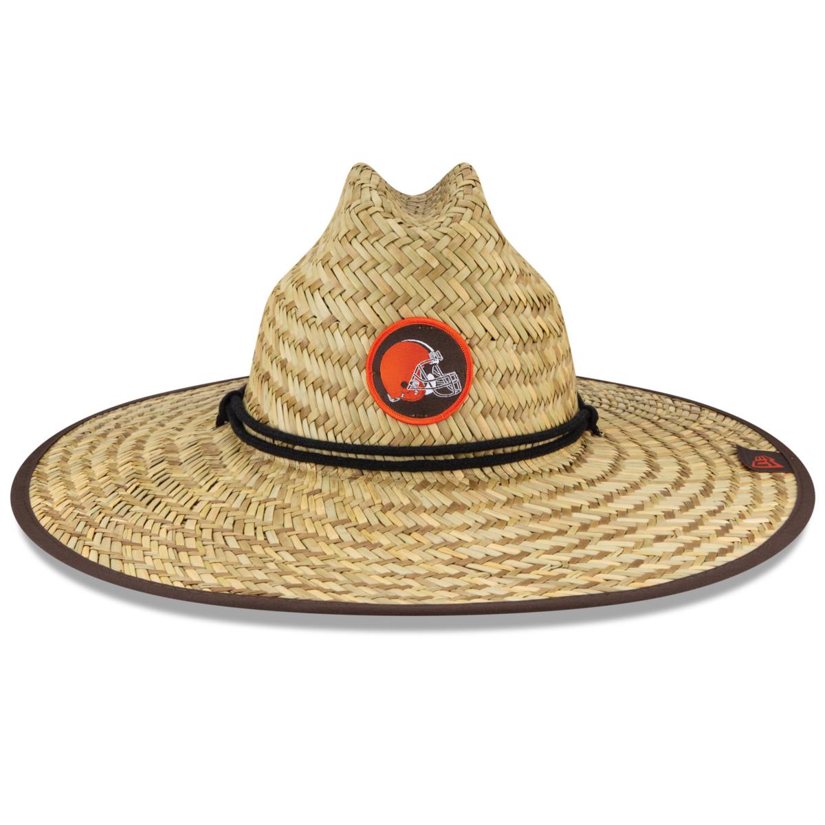 Cleveland Browns Floral Straw Hat FOCO