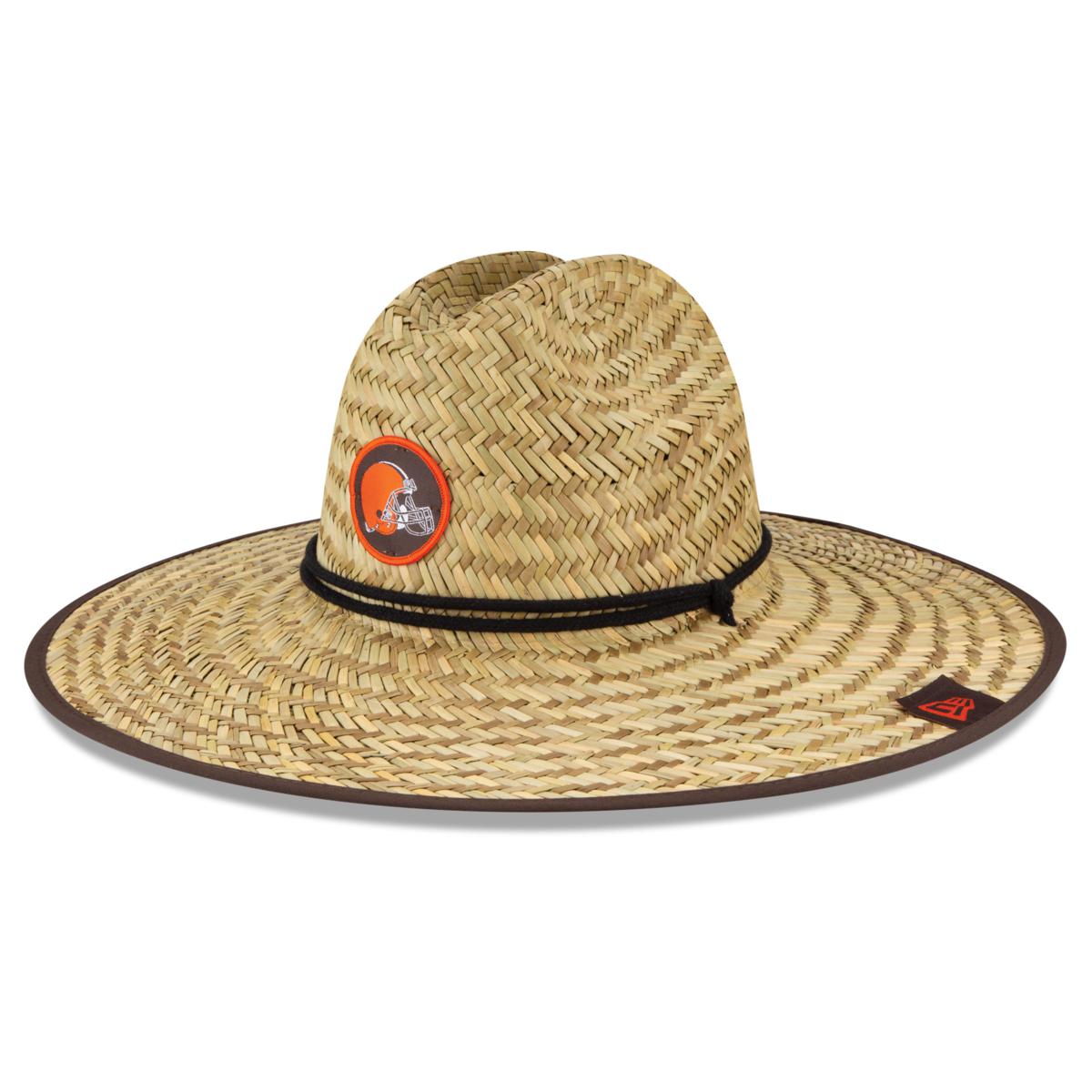 Cleveland Browns Team Color Straw Hat FOCO