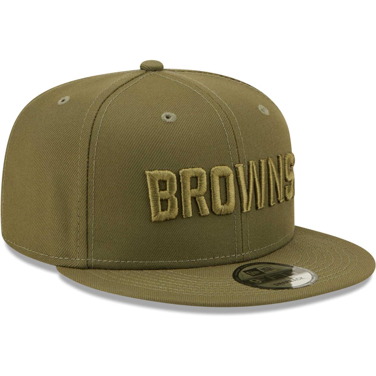 New Era Men's New Era Brown Cleveland Browns Team Logo T-Shirt