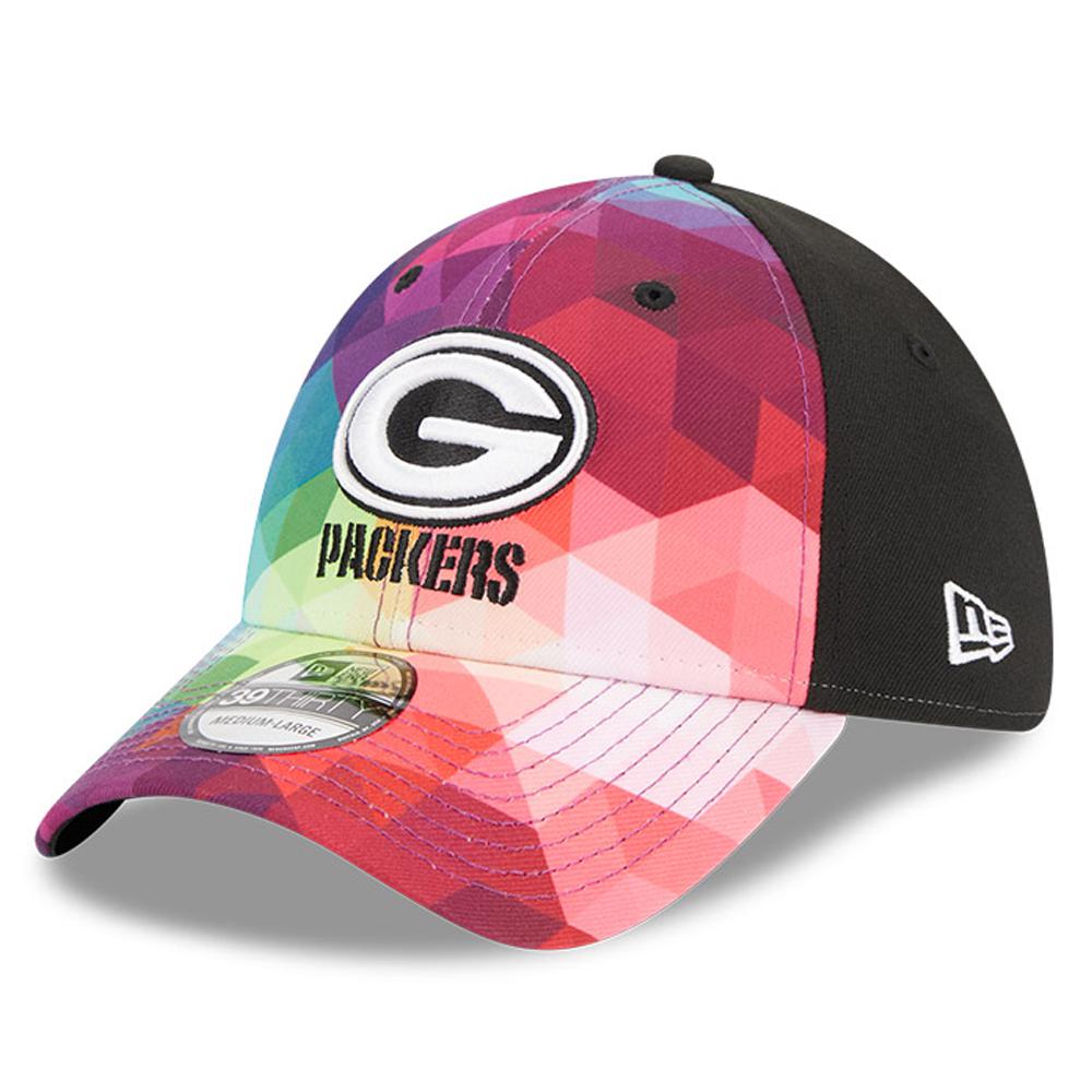 Men's New Era Pink Green Bay Packers 2023 Nfl Crucial Catch 39thirty 