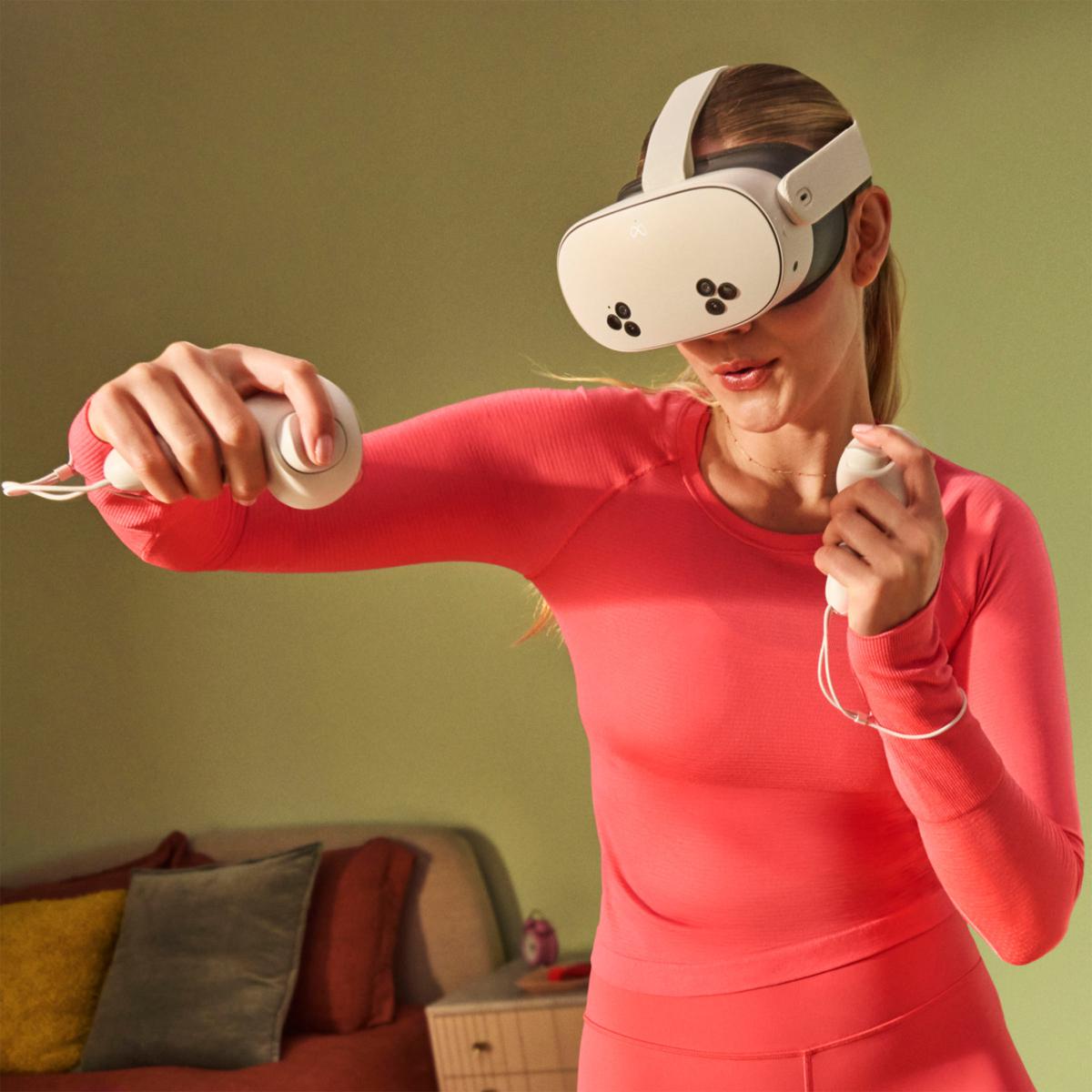 Meta Quest 3S 128GB Virtual Reality and Mixed Reality Headset | HSN