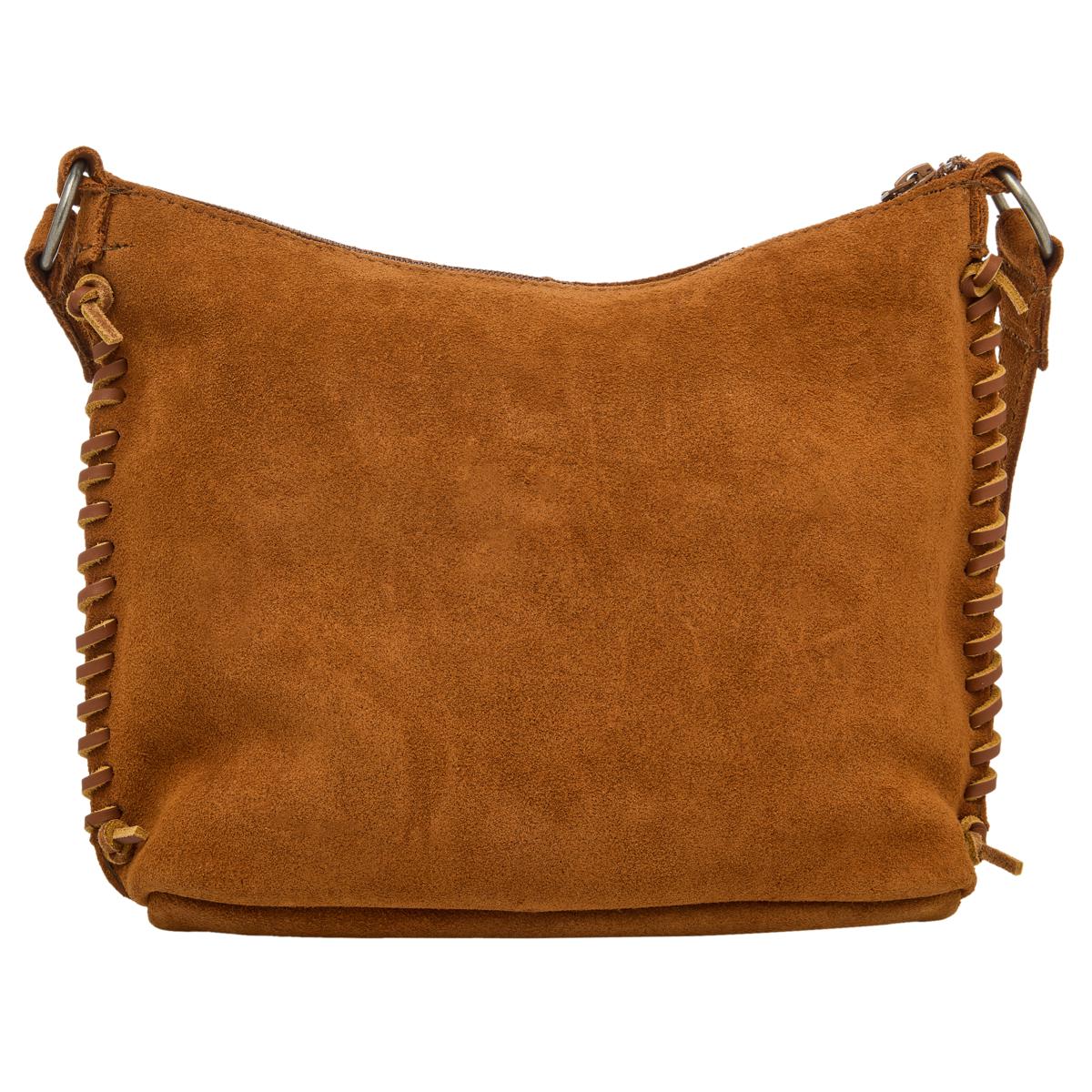 Minnetonka Nizhoni Hand-Beaded Suede Handbag | HSN