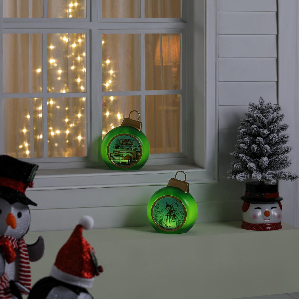 Mr. Christmas Set of 2 12