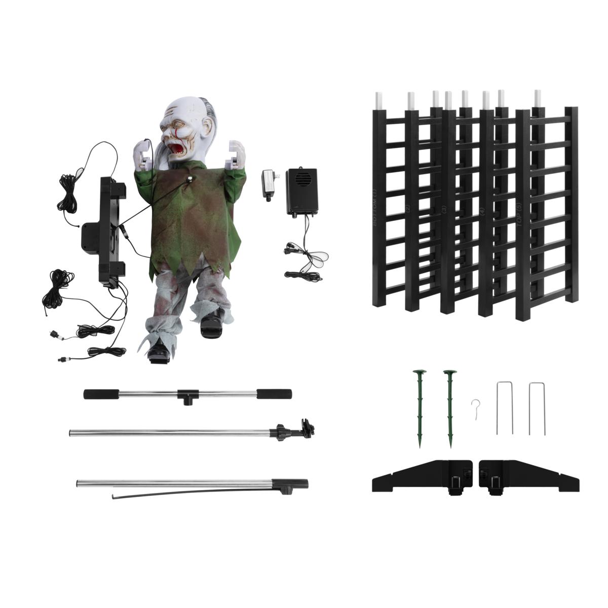 Mr. Halloween 10' Outdoor Climbing Zombie | HSN