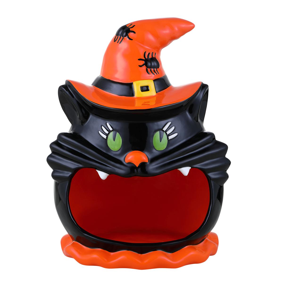 Halloween Candy Bowl Ceramic