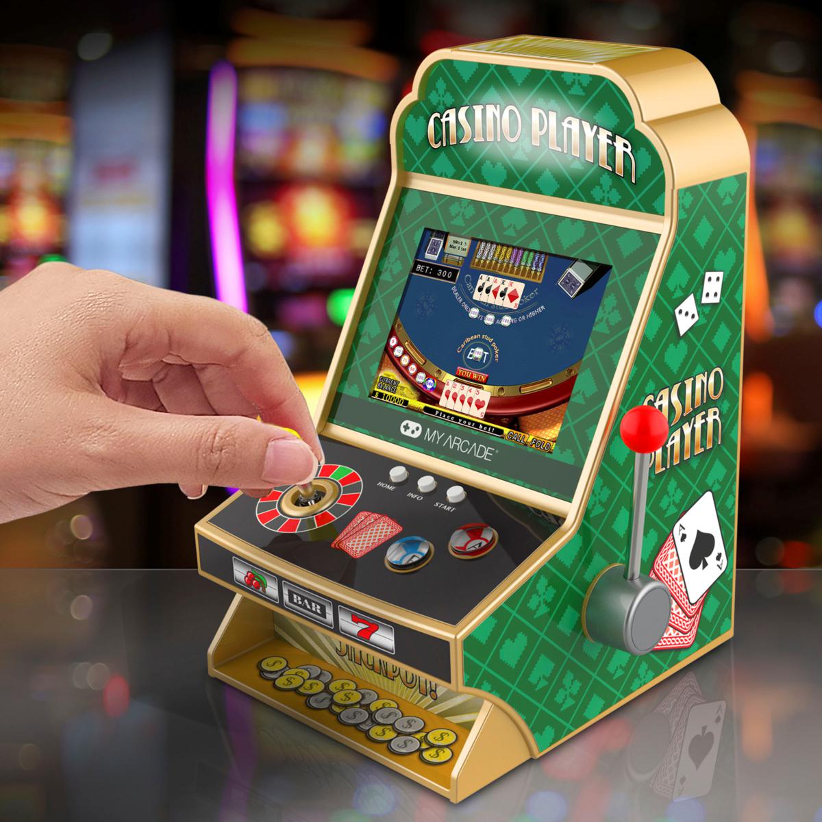 MyArcade Classic Casino Arcade and Pocket Player Bundle | HSN