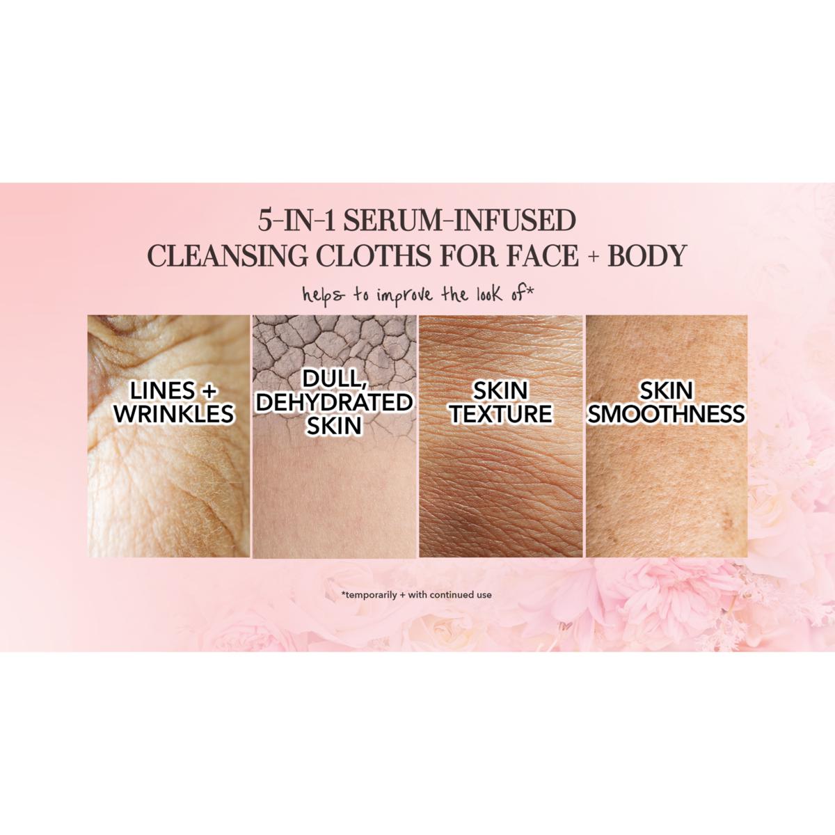 Nakery Beauty 3-piece Wrinkle Eraser & Serum Infused Cloths Set | HSN
