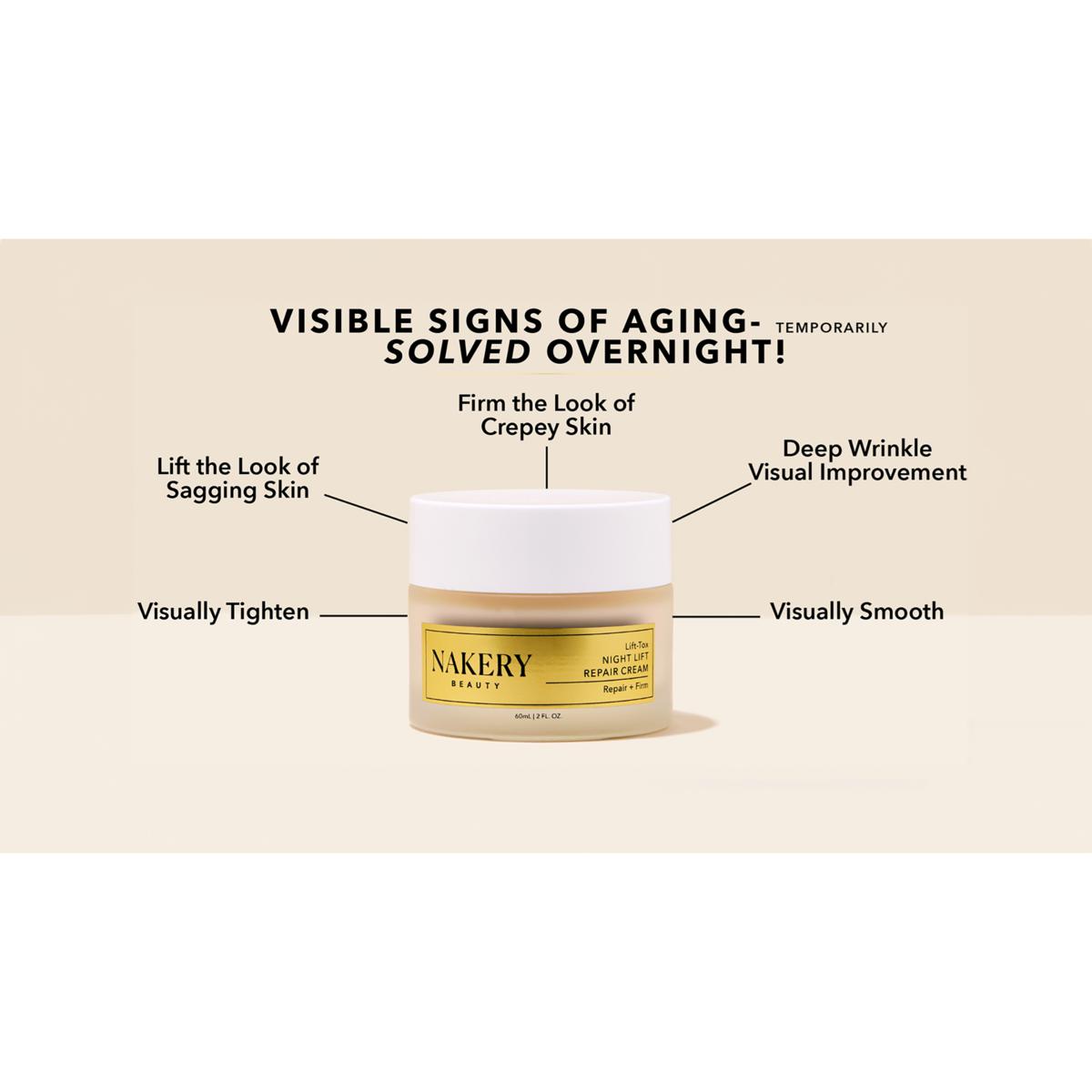Nakery Beauty Lift-TOX NightLift Repair Cream | HSN