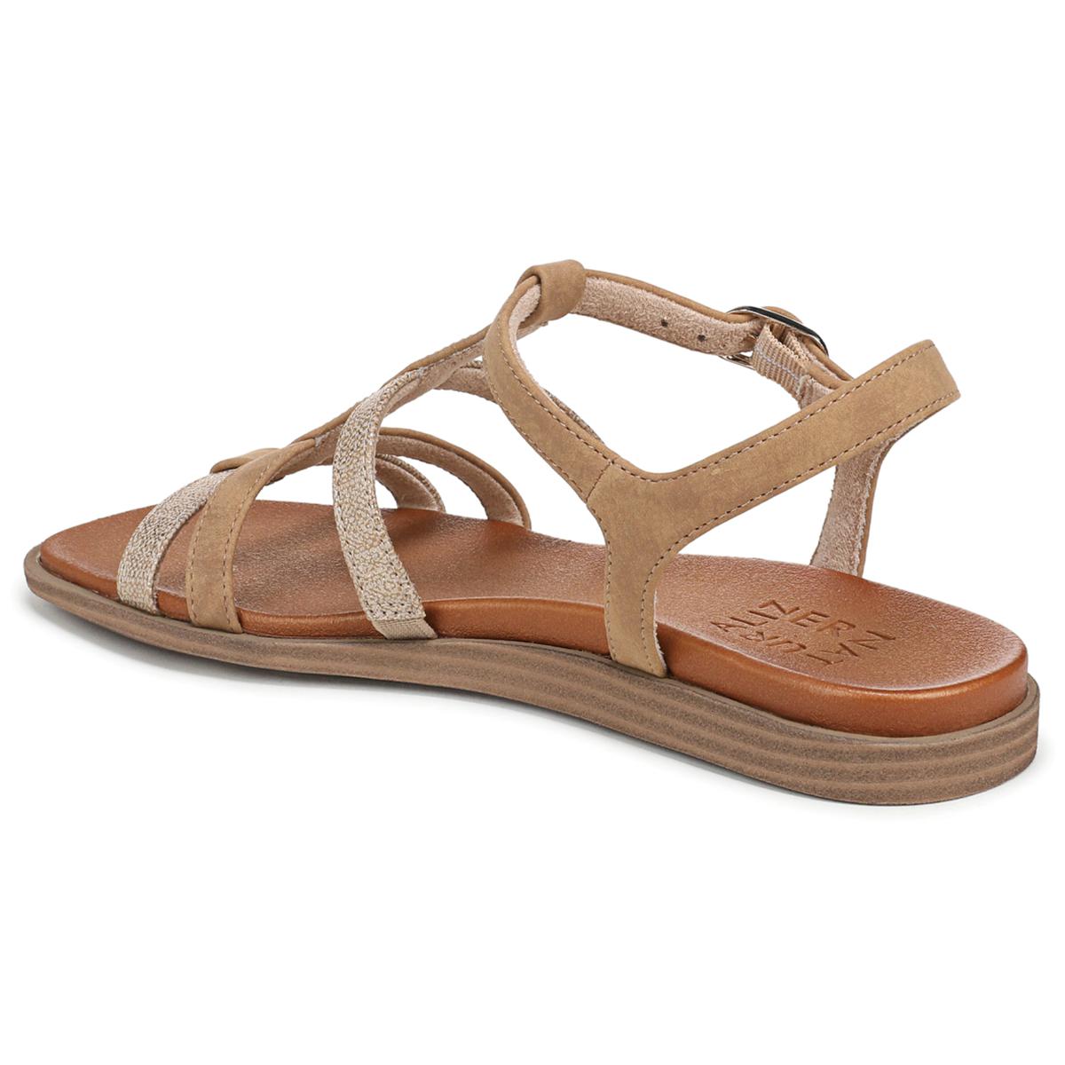 Naturalizer Julia T-Strap Flat Sandal | HSN