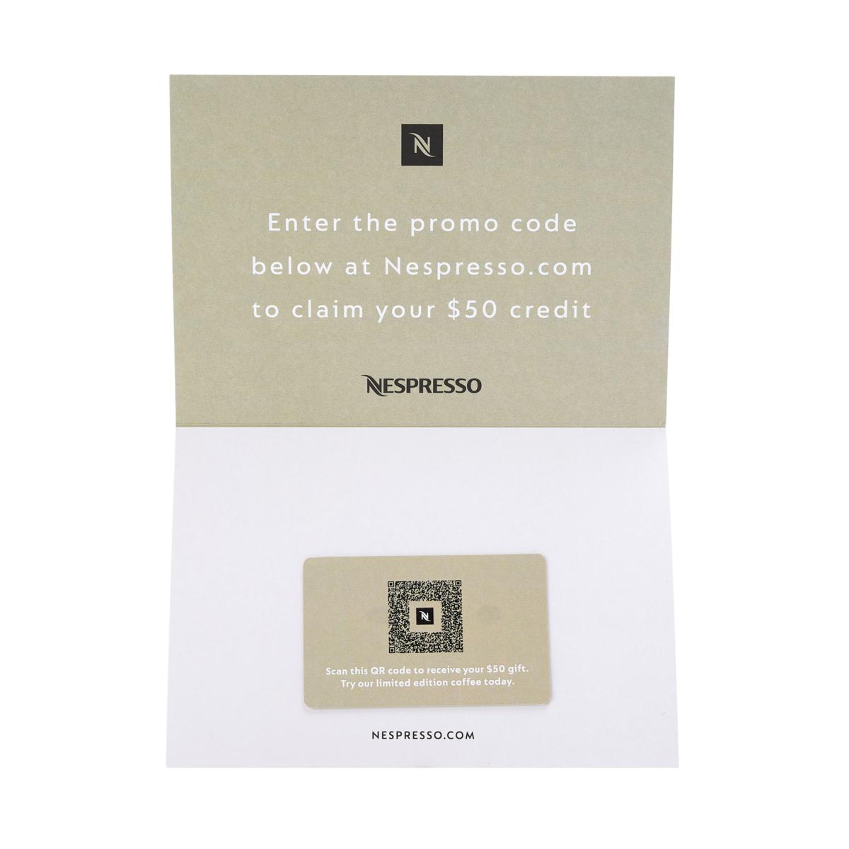 Nespresso code best sale