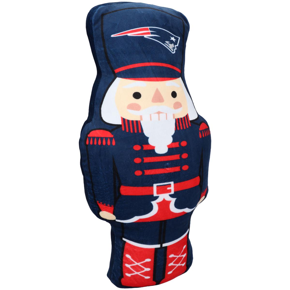 New England Patriots Nutcracker Plushlete Pillow 21637377 HSN