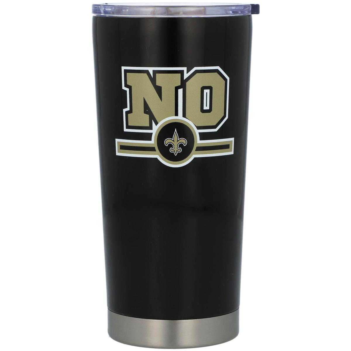 New Orleans Saints 20oz. Letterman Tumbler 21535721 HSN