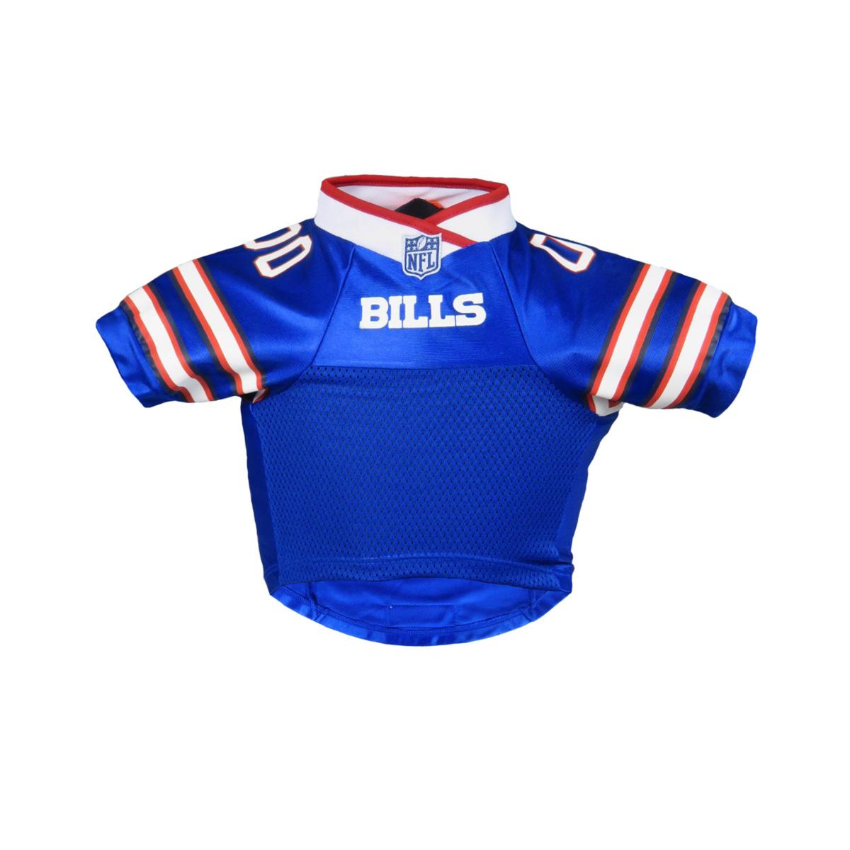 Buffalo Bills Pet Jersey Stretch Size L - Sports Fan Shop