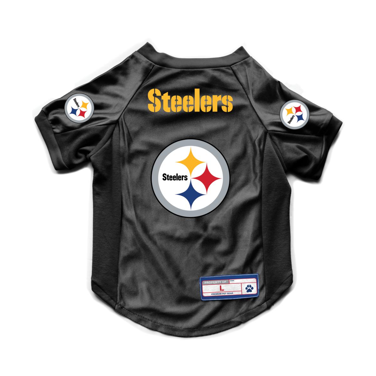 Mitchell & Ness Men's Troy Polamalu Black Pittsburgh Steelers Alternate 2008 Legacy Replica Jersey