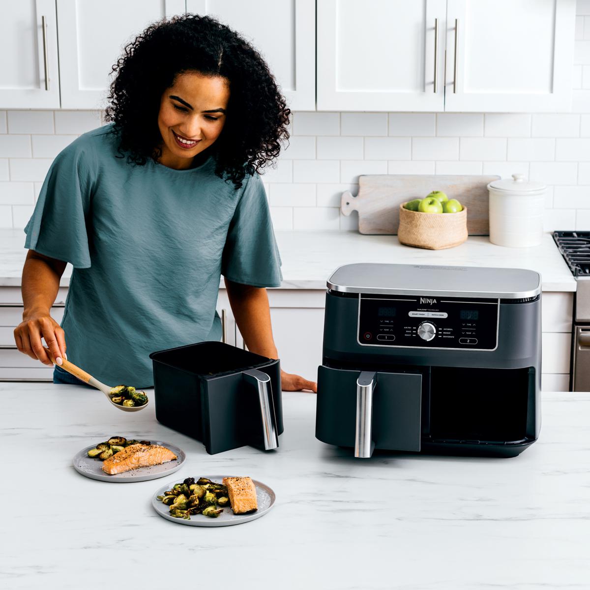 Ninja Foodi 6-in-1 10-qt 2-Basket Air Fryer with Dual Zone