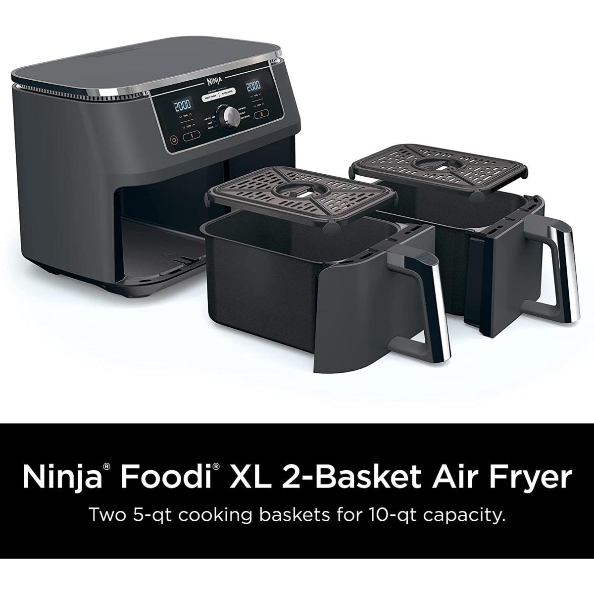 Ninja Foodi 6-in-1 10-qt XL 2 Basket Air Fryer - 22496443