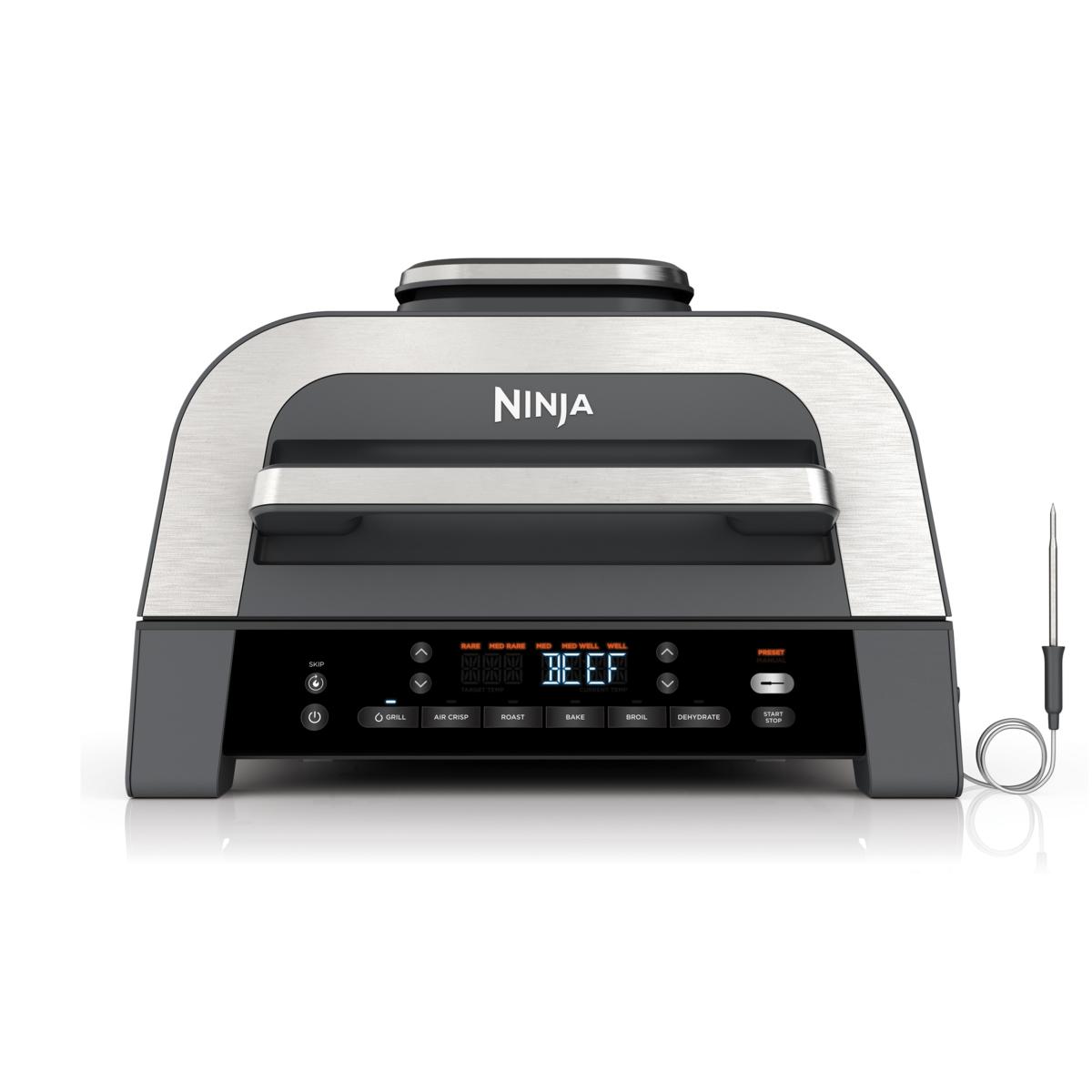 Ninja Foodi XL 6-in-1 Indoor Grill & Air Fryer w/ Built in Thermometer