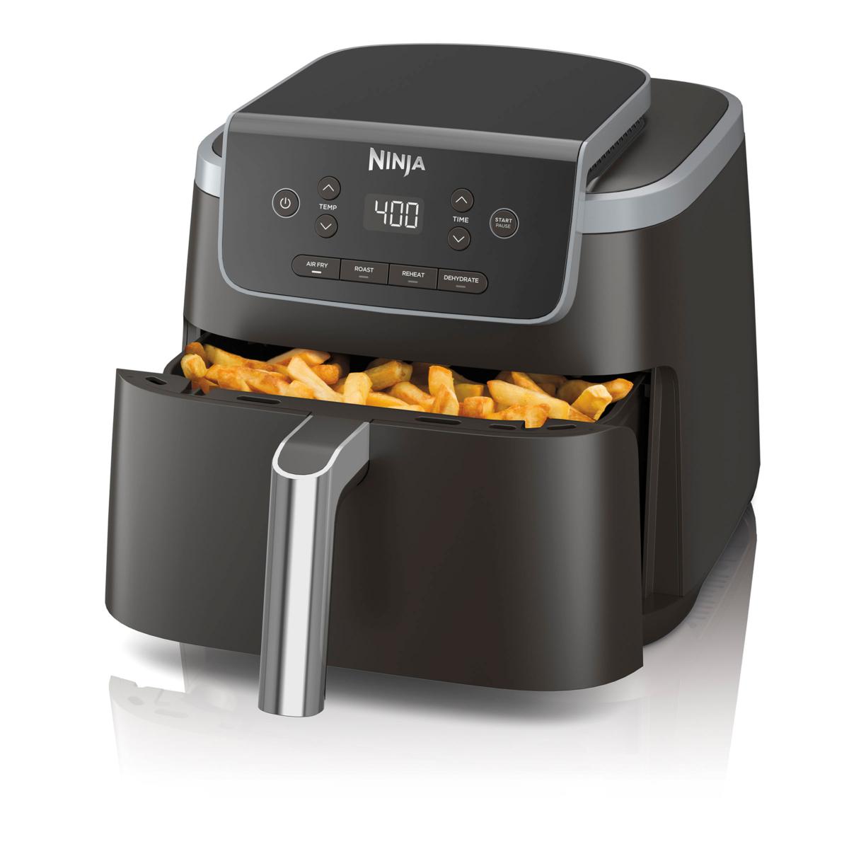 Ninja Pro 4-in-1 5qt. Air Fryer with Tongs and Recipes | HSN