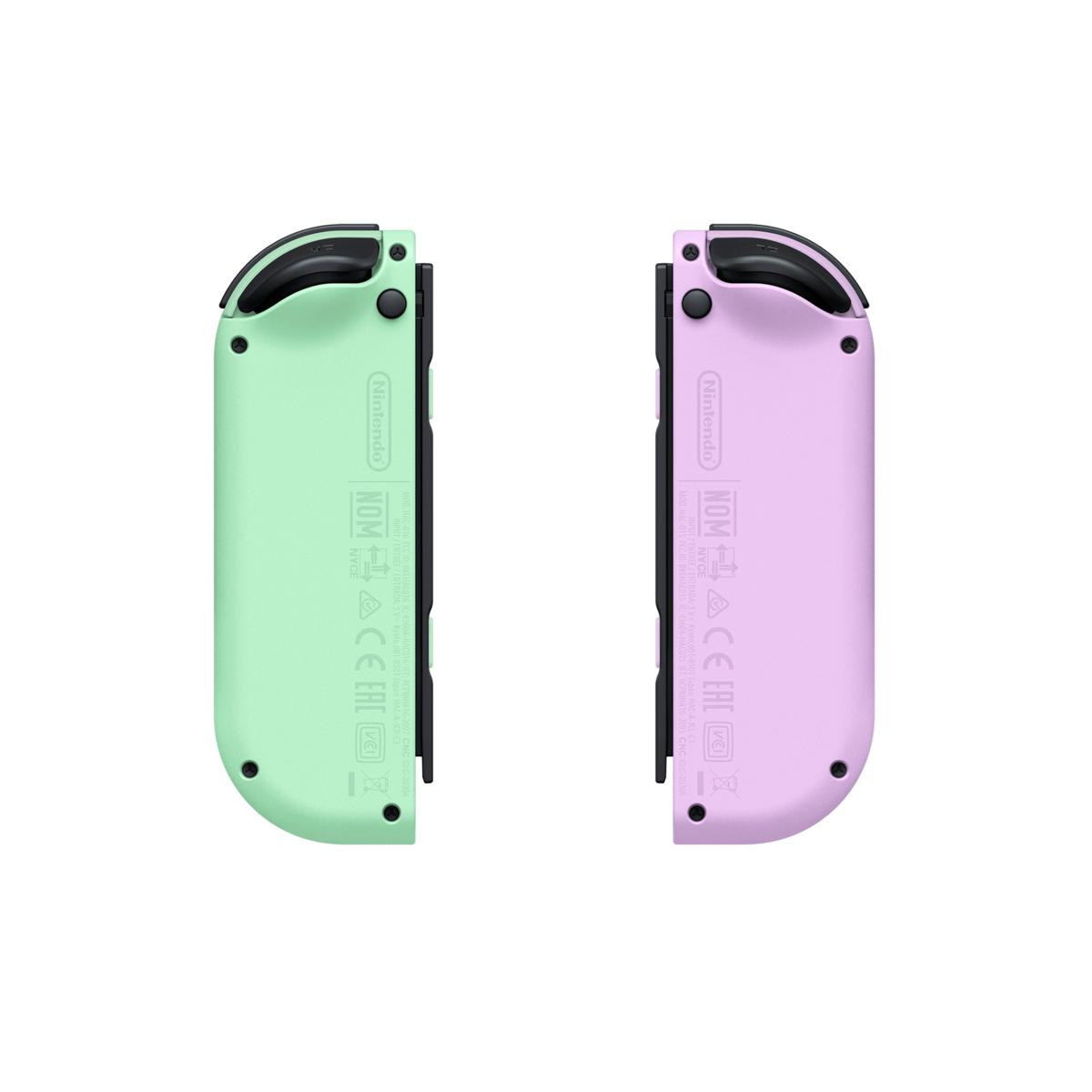Nintendo Switch Joy-Con in Pastel Purple and Pastel Green | HSN
