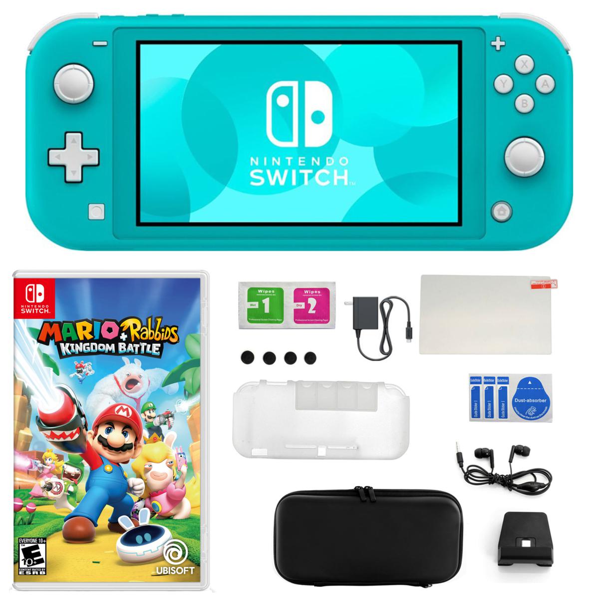 Nintendo Switch Lite in Turquoise Bundle   HSN