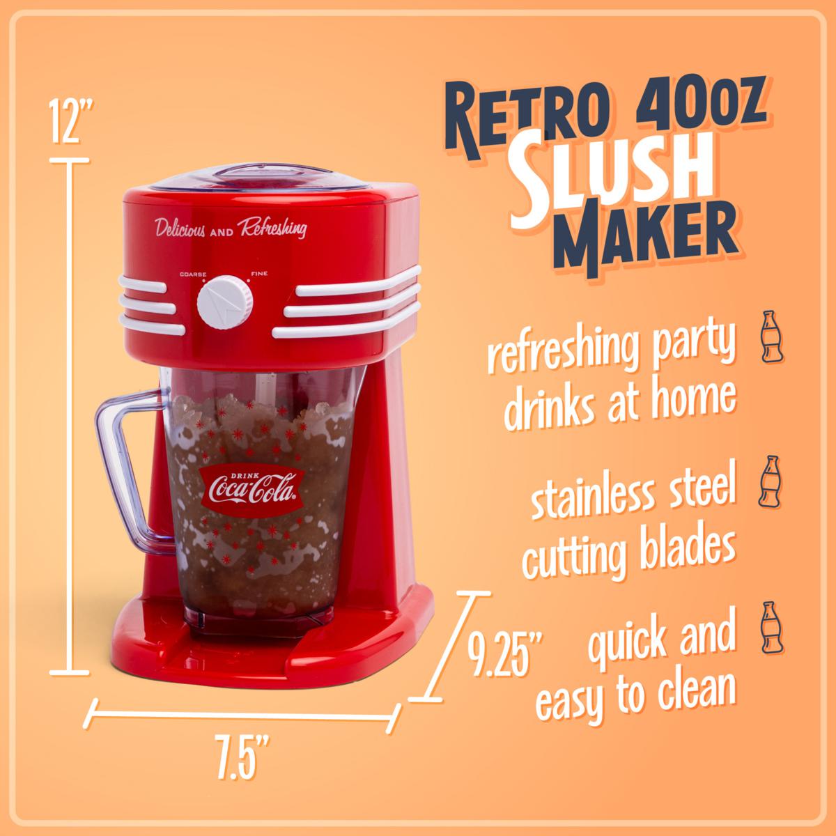 Nostalgia Coca-Cola 40-Ounce Frozen Beverage Station | HSN