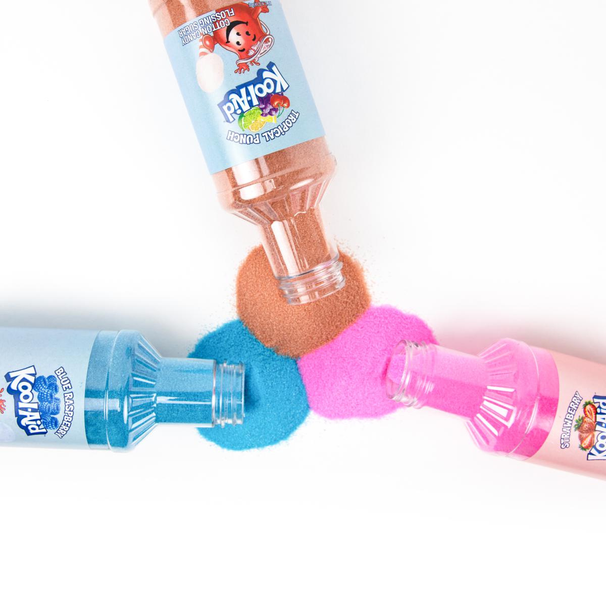 Nostalgia Kool-Aid Cotton Candy Flossing Sugar – 3 Pack
