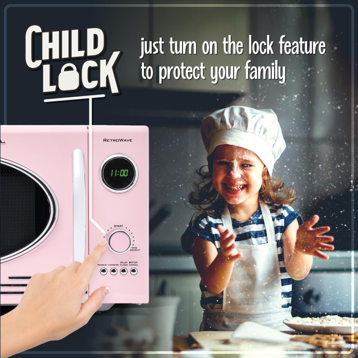 Nostalgia Retro 0.9 Cu. Ft. Microwave | HSN