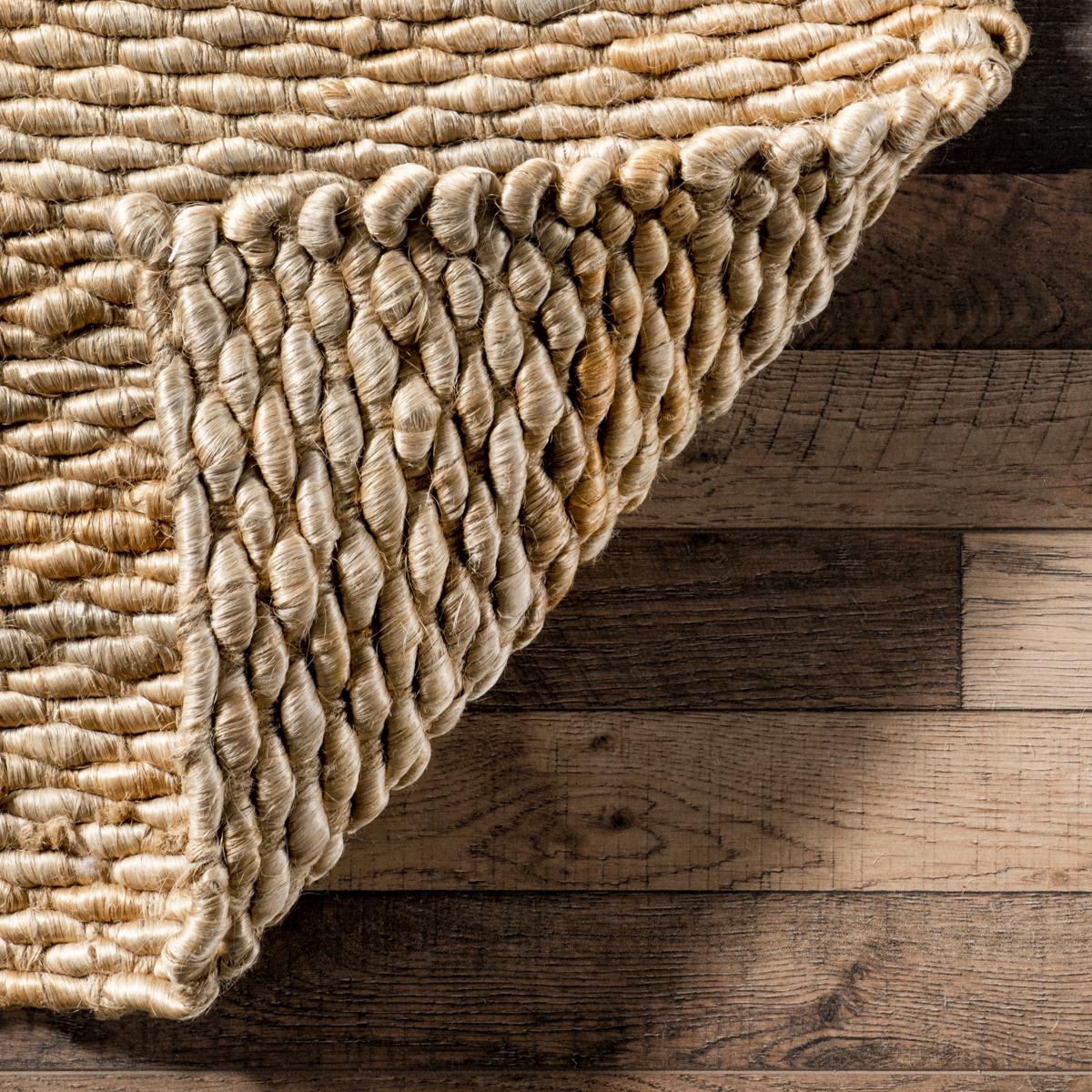 nuLOOM Hailey Hand Woven Jute Area Rug