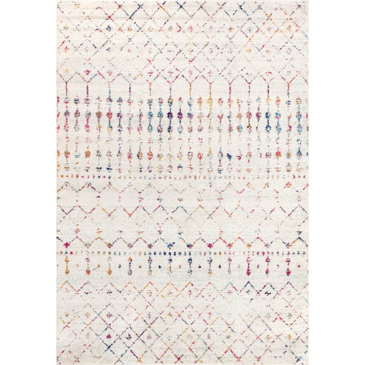 nuLOOM Moroccan Blythe Area Rug 8' x 10' Light Multi 22235170 HSN
