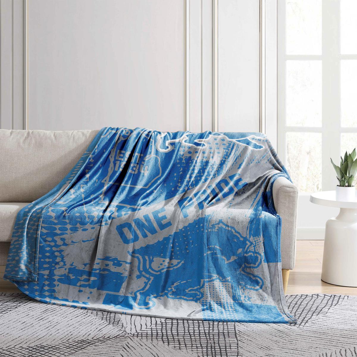 Detroit Lions Blanket, Lions Throw Blankets, Fleece Blankets