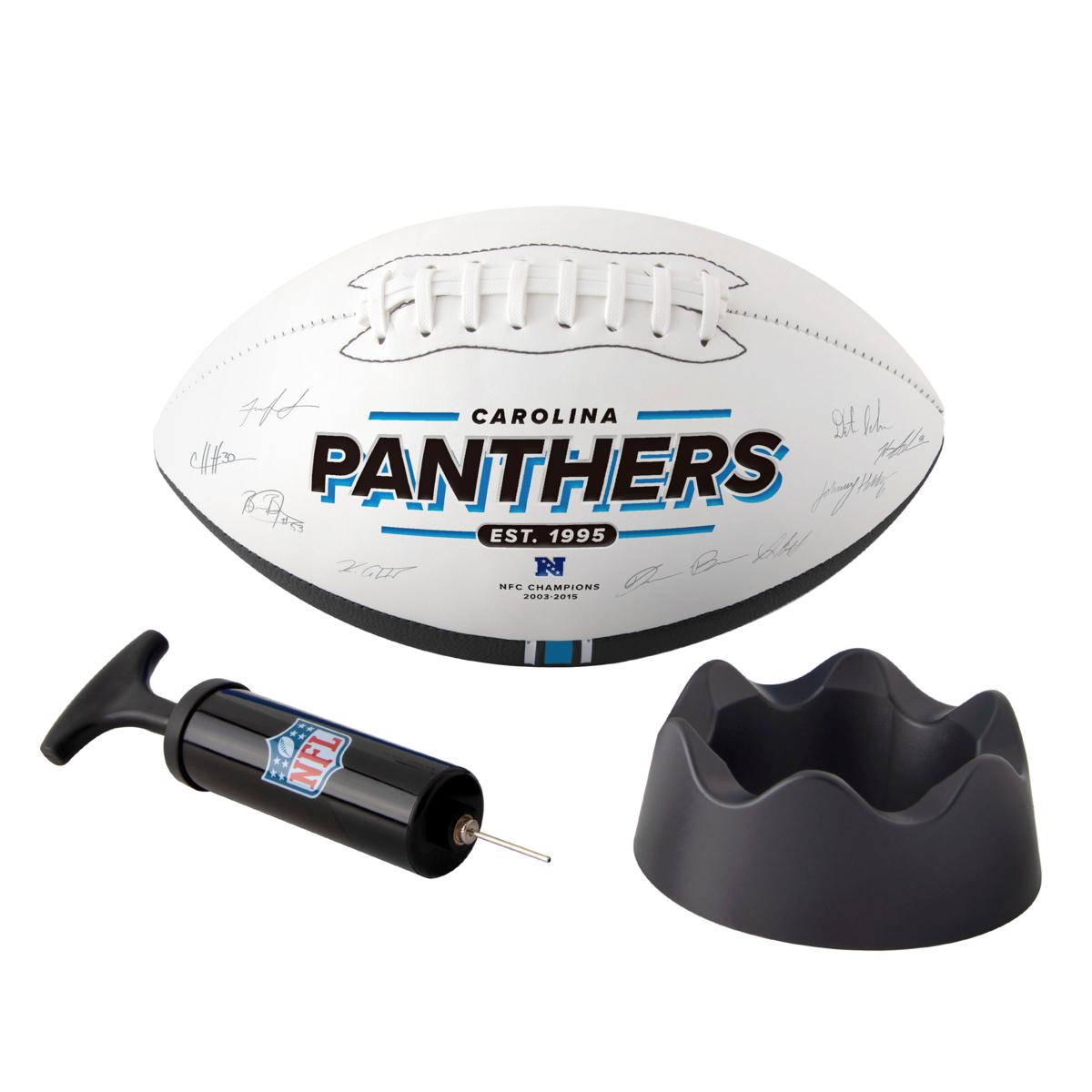 Football Fan Shop Offically Licensed NFL Signature Football - Panthers