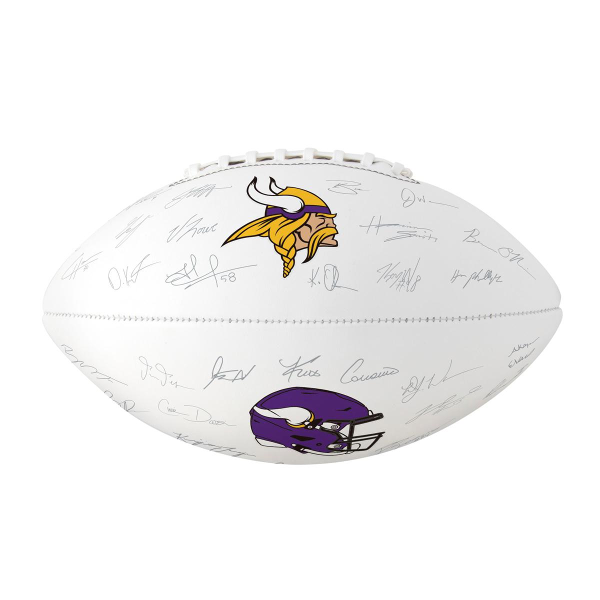 Rawlings Signature Series Full-Size Football, Minnesota Vikings