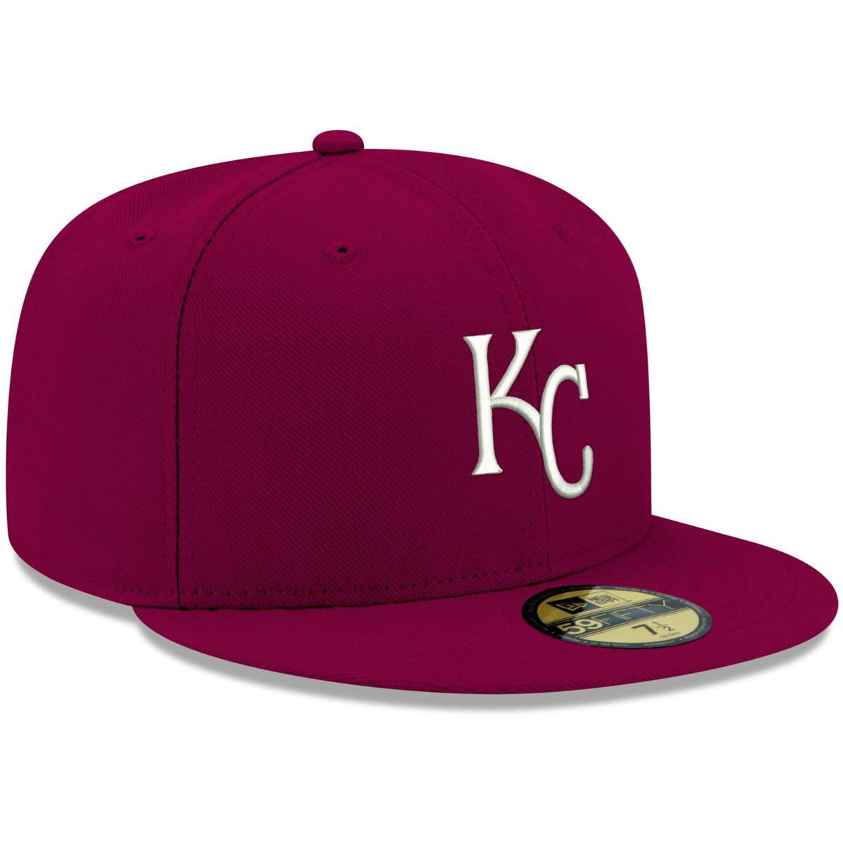 Kansas City KC Royals Hat Cap New Era 59Fifty Fitted Size 7.5