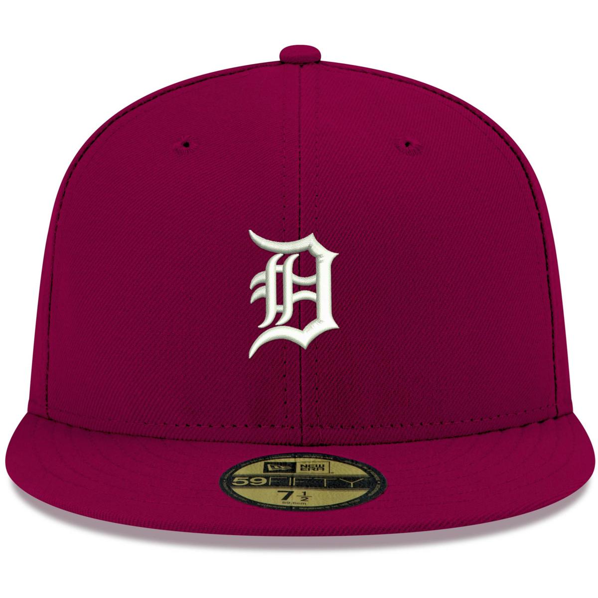 Detroit Tigers Essential Maroon 59FIFTY Cap