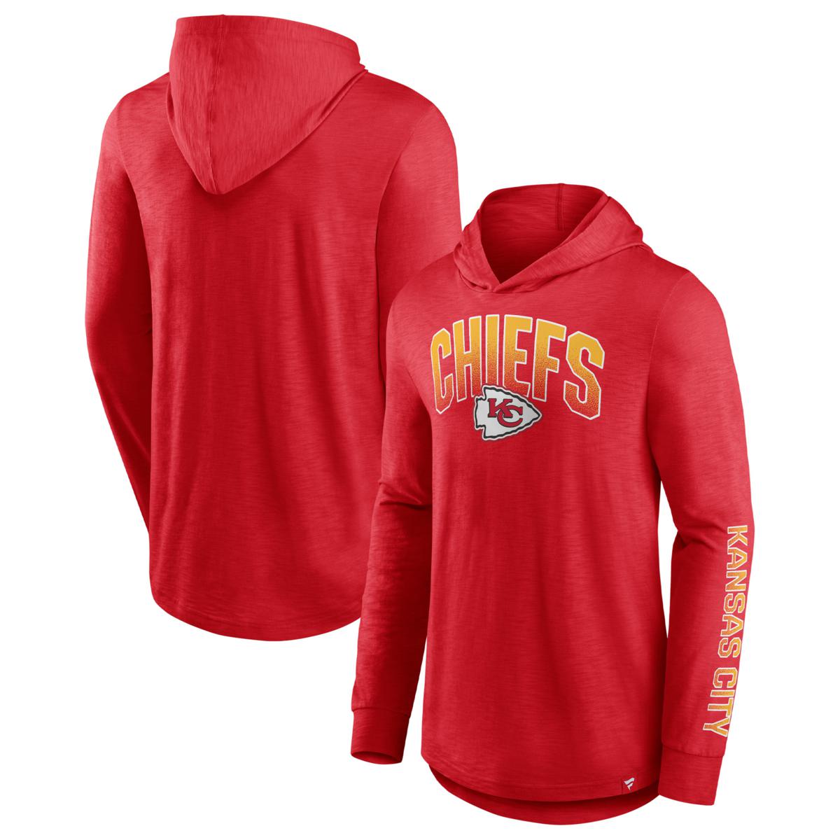 Officially Licensed NFL Women's Kansas City Chiefs Long Sleeve T