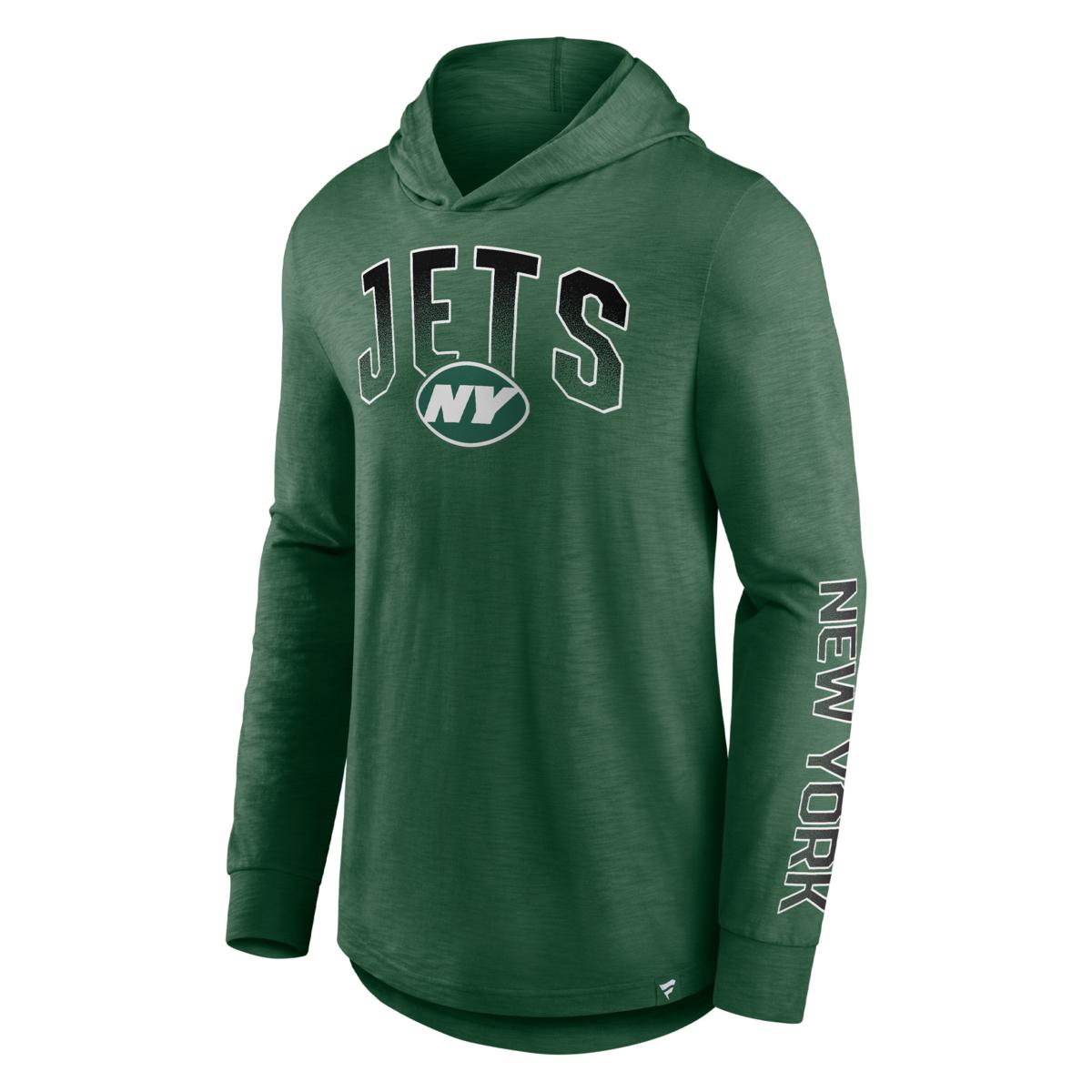 Officially Licensed League NFL New York Jets Long Sleeve Green T