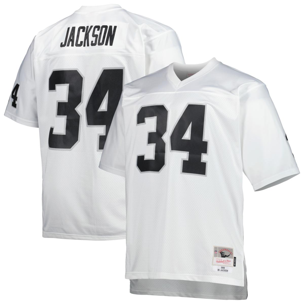 Mitchell Ness X NFL Raiders Bo Jackson Black T-Shirt