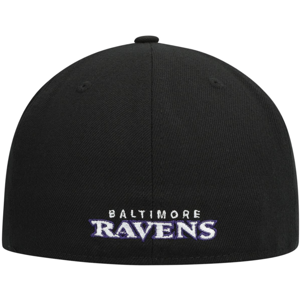 Men's New Era Brown Baltimore Ravens Core Classic Cuffed Knit Hat