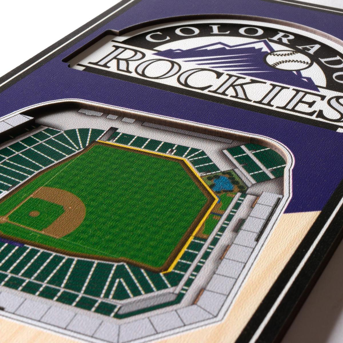 YouTheFan MLB Arizona Diamondbacks 6 in. x 19 in. 3D Stadium