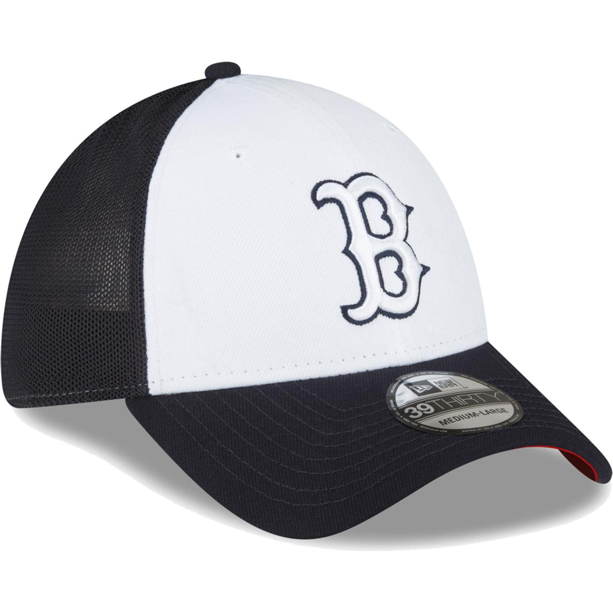 Boston Red Sox Nike Vapor Performance Swoosh Flex Hat - White/Navy