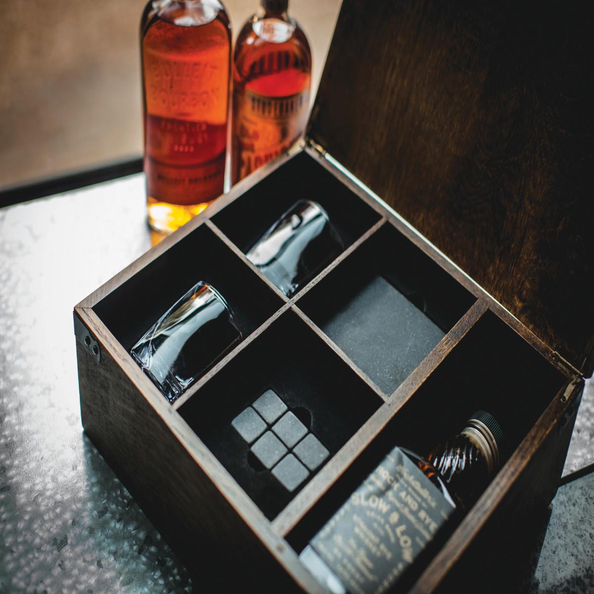 Whiskey Crate Set