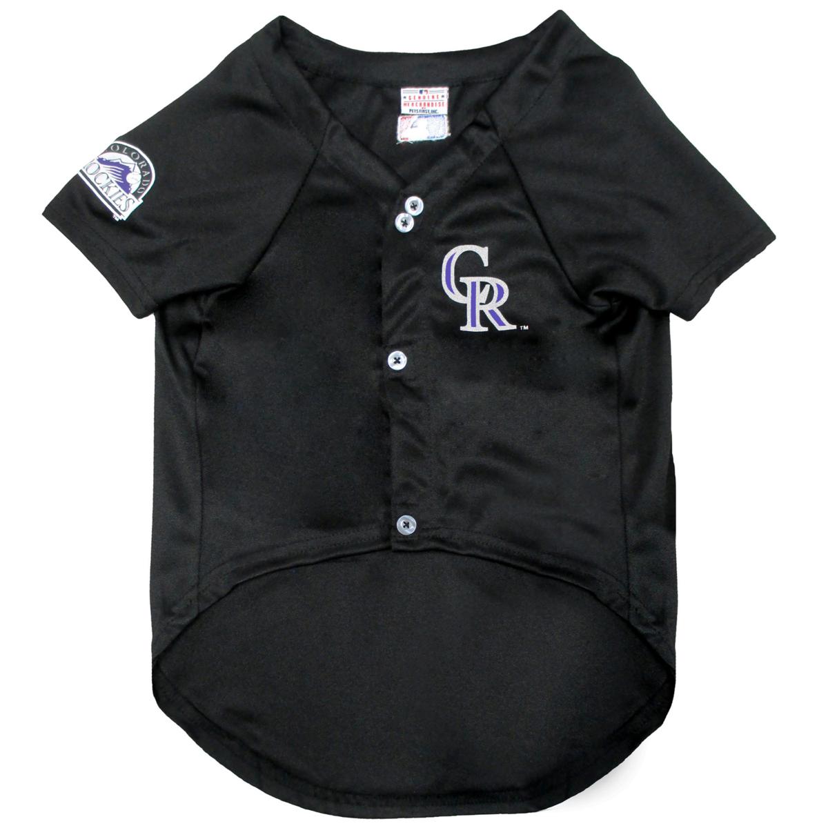 Colorado Rockies MLB Button Jersey - XL