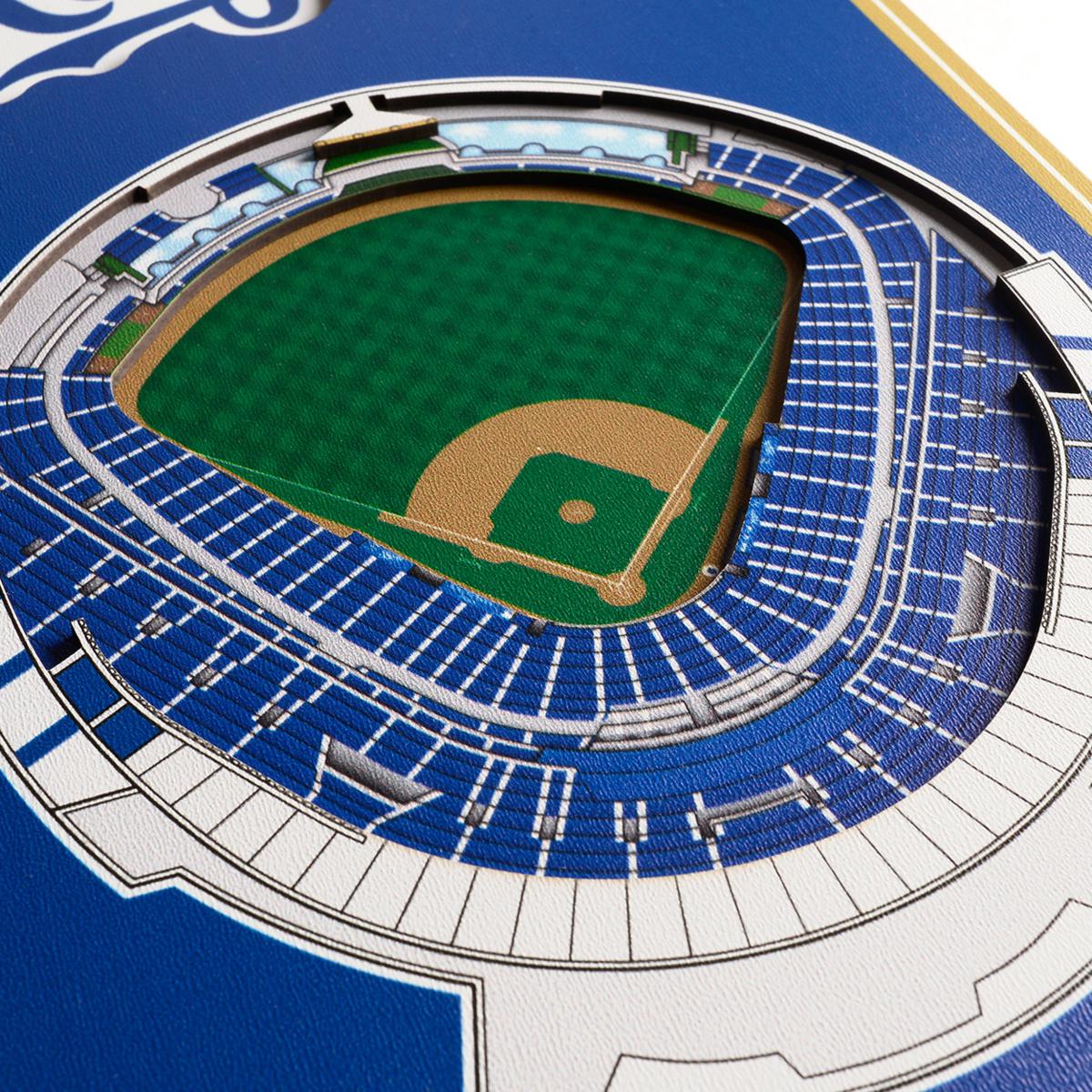 Kansas City Royals - MLB 3D Wood Pennant