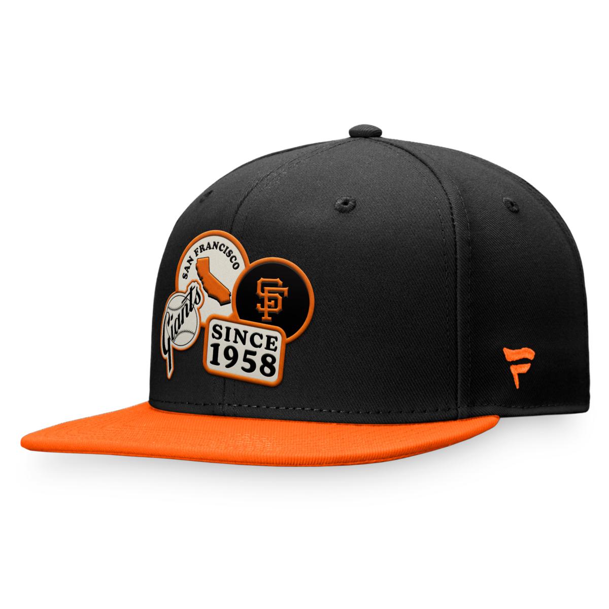 New Era Knit San Francisco Giants Champion Patch Black Beanie