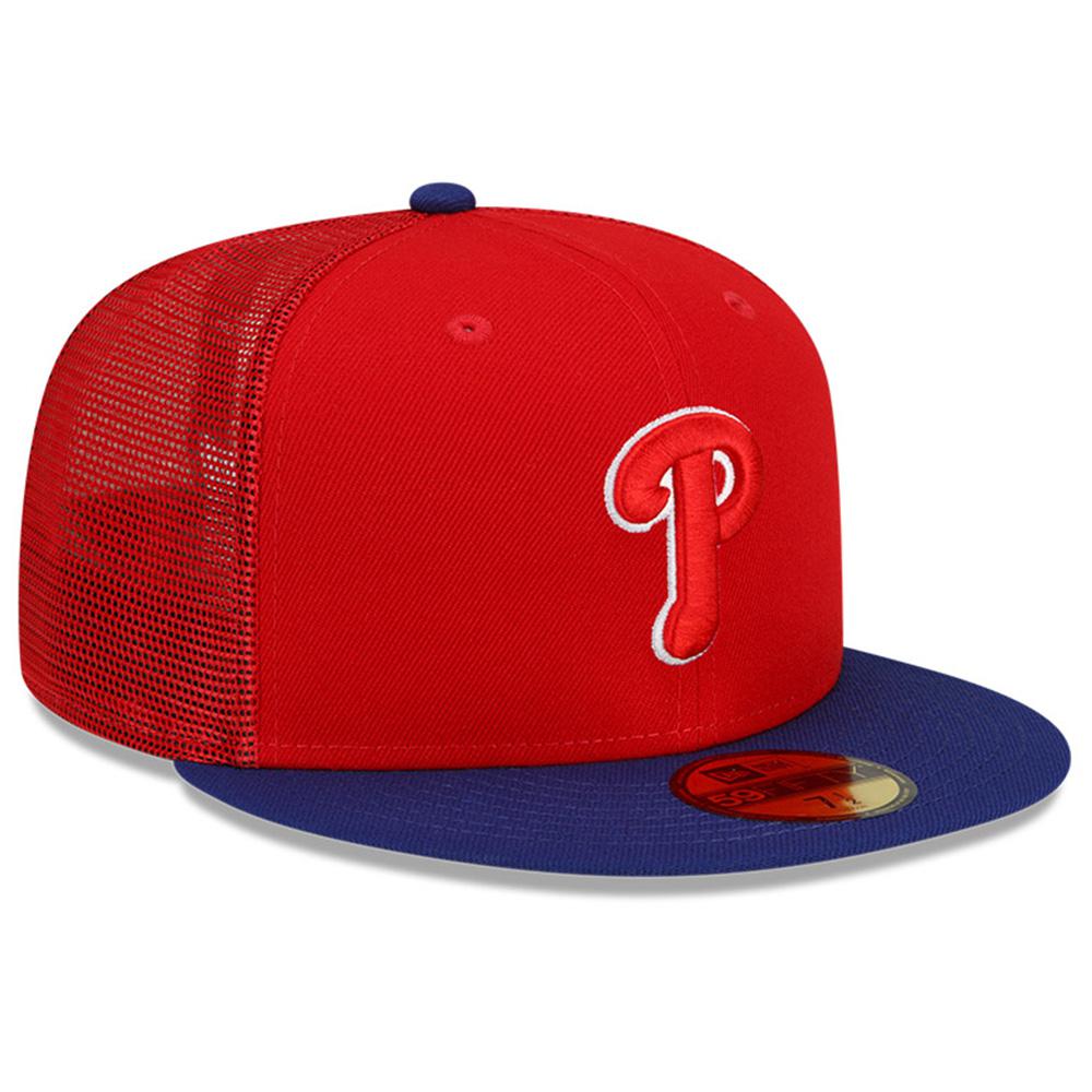 Philadelphia Phillies DENIM Fitted Hat by New Era - navy