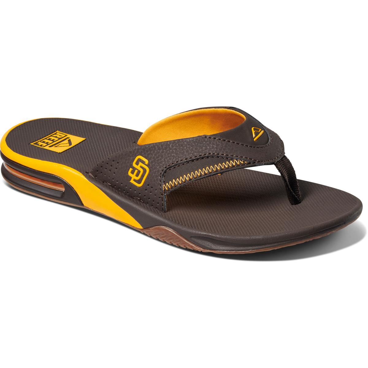 Officially Licensed MLB Men's REEF Padres Bottle Opener Sandals ...