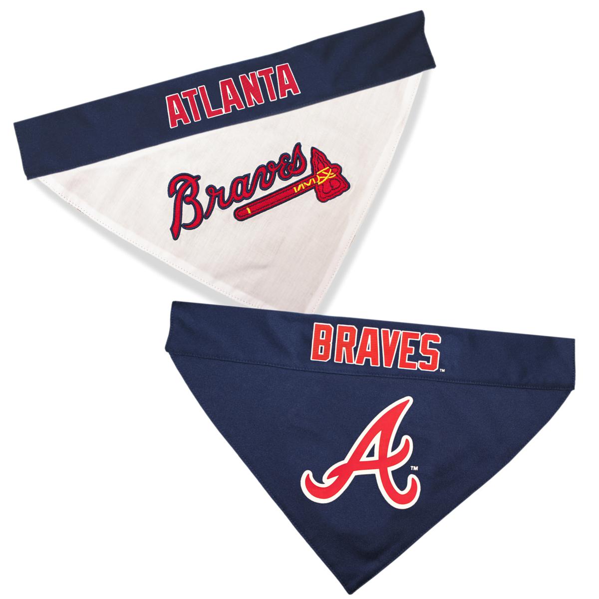 Pets First Atlanta Braves Mesh Dog Jersey