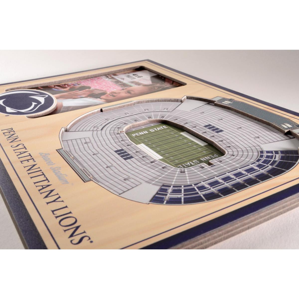 Detroit Lions 3D StadiumViews Picture Frame