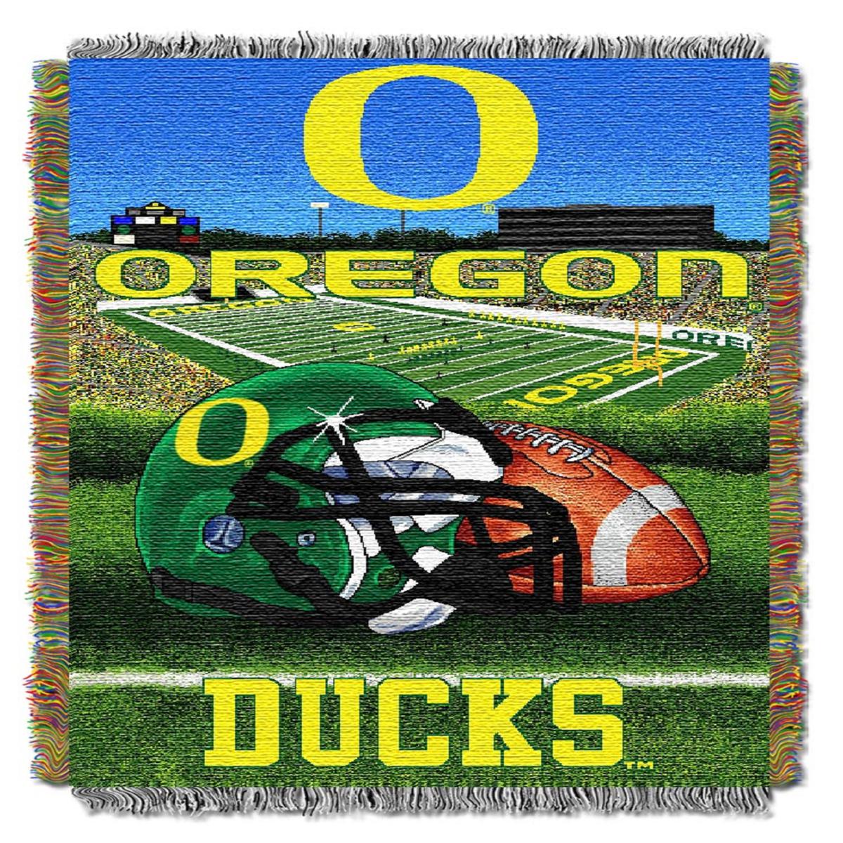 Officially Licensed NCAA Home Field Advantage Throw - Oregon